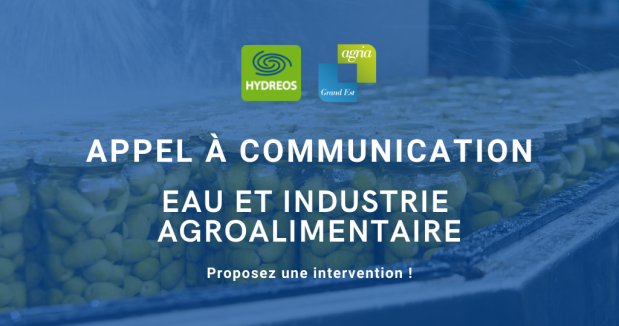 Appel à communication : Intervenez lors du colloque Eau et Industrie agroalimentaire 