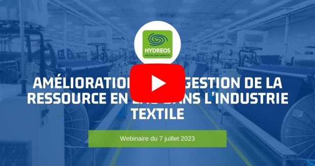 Replay : Amélioration de la gestion de la ressource en eau dans l'industrie textile